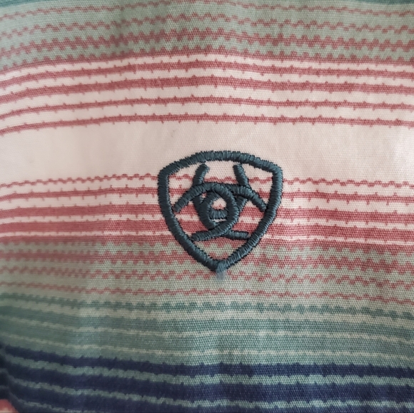 Ariat REAL Downstream Shirt Girls Size XXL (16) - Picture 6 of 8